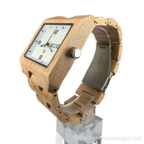 Very Nice 2015 Customize Wood Watch Unisex Style for both lady & Gent